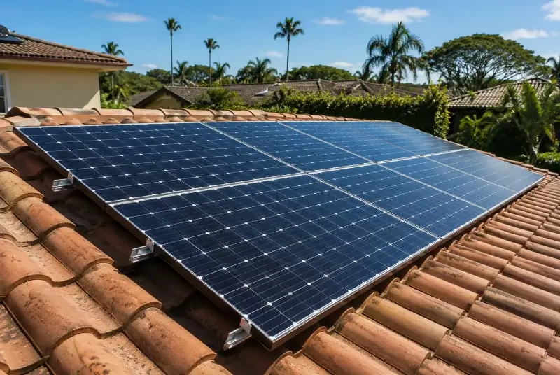 Installation de panneaux solaires à Flaux
